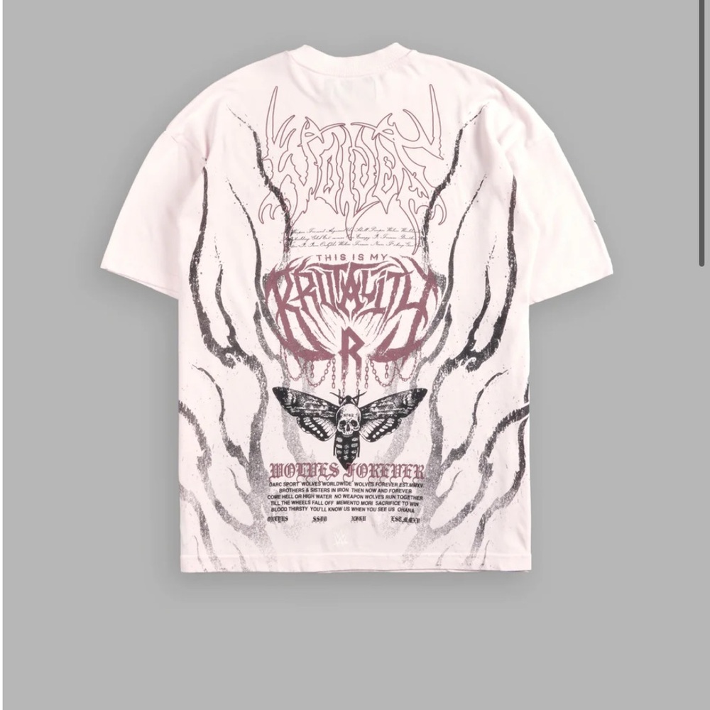BRUTALITY "PREMIUM" OVERSIZED TEE IN BLUSH PINK